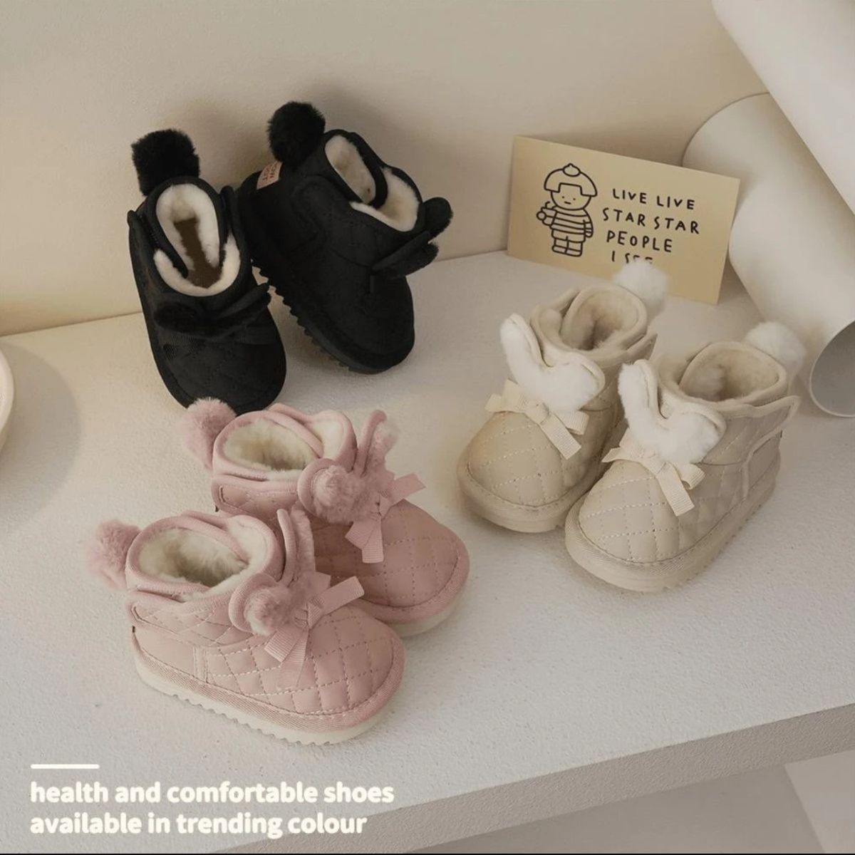 「2024」靴★子供靴★キッズ靴★シューズ★裏起毛★スノーブーツ★4色15#〜27#