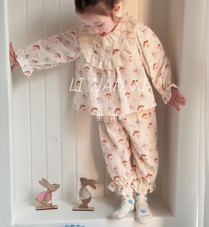 2025新品★子供服　部屋着セット　ルームウェア★90cm〜130cm 4色