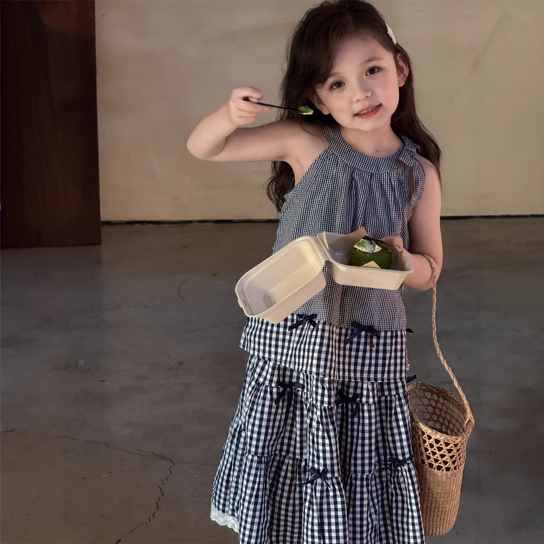 2025春新作TM★子供服　ベスト&スカート分けて★90cm〜150cm