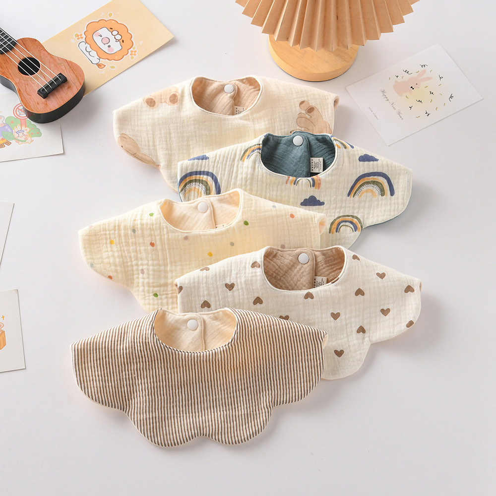 2025★ベビー用★食事用エプロン★食事用ビブ★涎掛け★ 12色