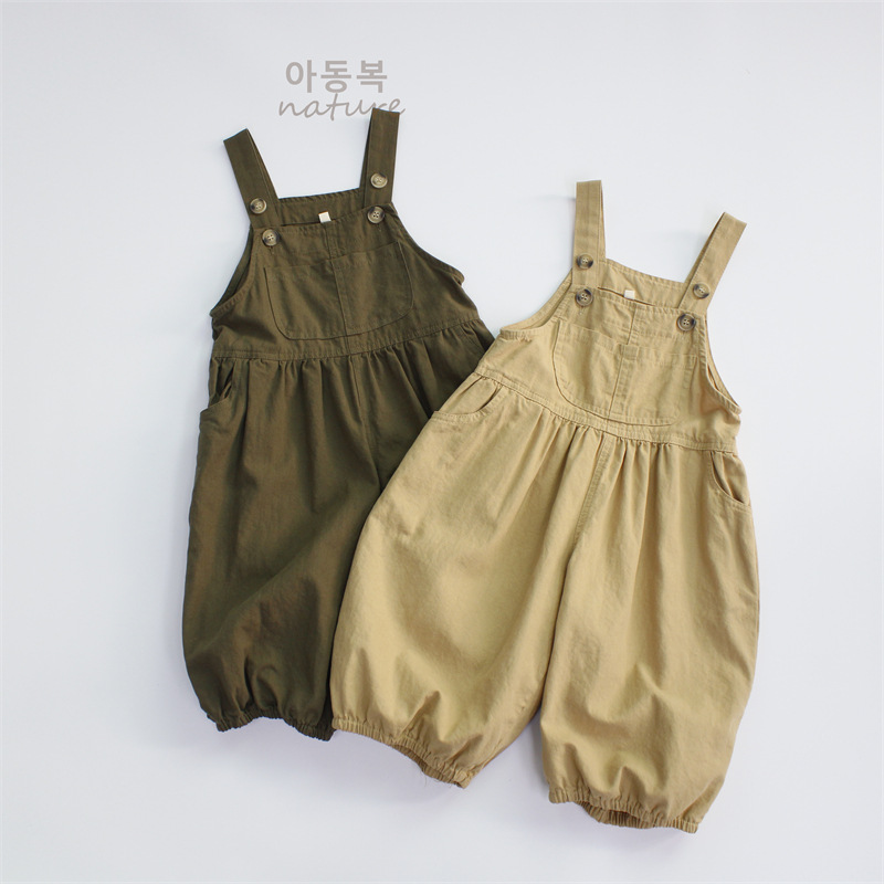 2025新品SL★子供服　サロペット★80cm〜140cm 2色