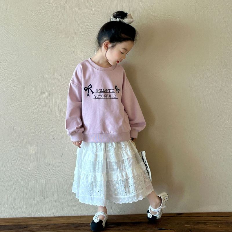 2025新品★子供服　トレーナー&スカート分けて★90cm〜140cm