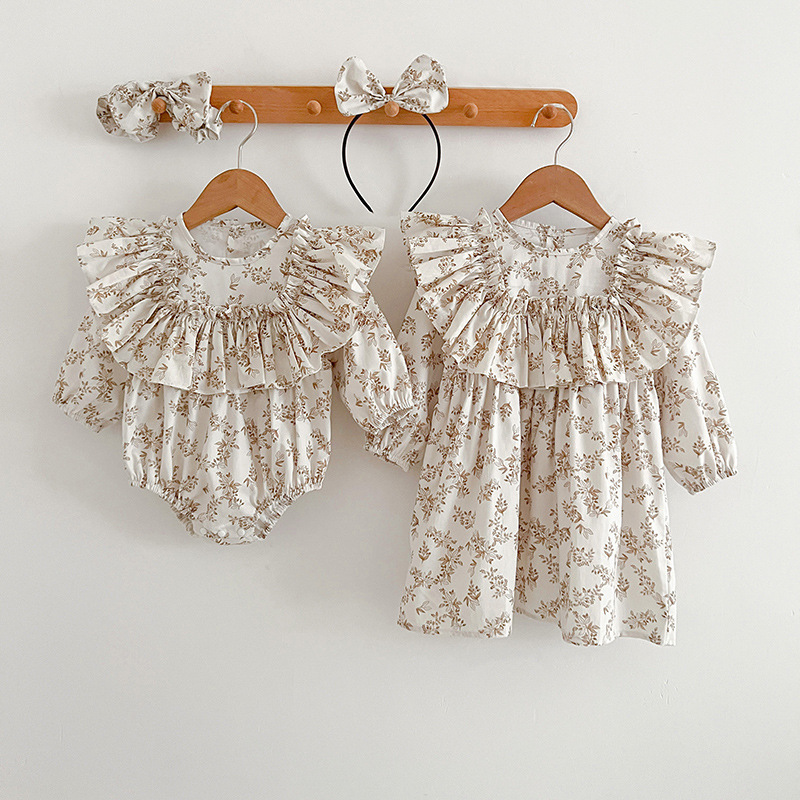 2025新入荷★ベビー服&姉妹服　ロンパース&ワンピース分けて★66〜90/80-120cm