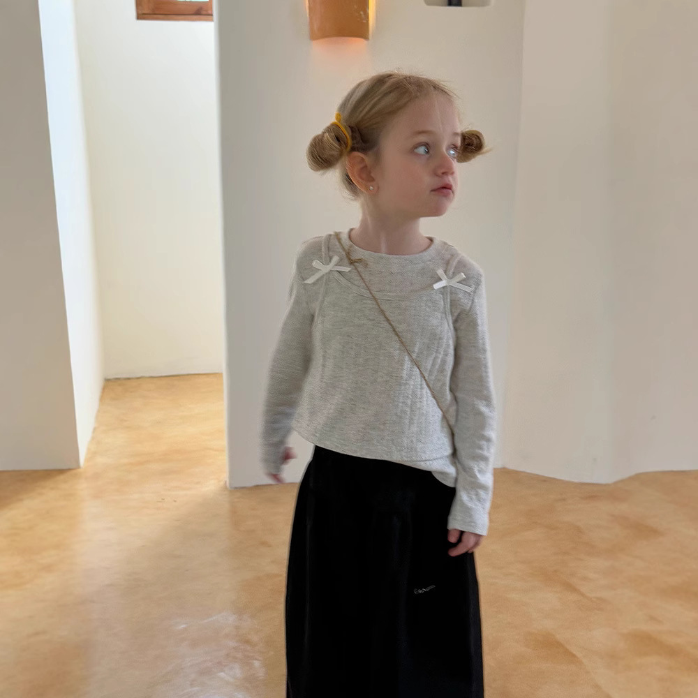 2025春新作ZXR★子供服　トップス+キャミソール　セット★90cm〜150cm 2色