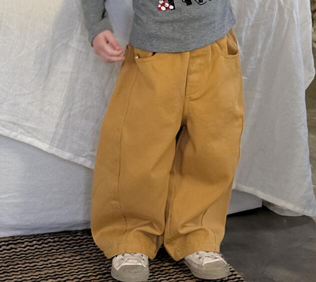 2025春新品ZXR★子供服　ズボン★90cm〜150cm 2色