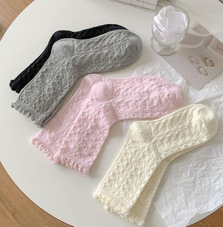 「2025」靴下★レディース★ソックス★大人用★女性用靴下★可愛い★4色