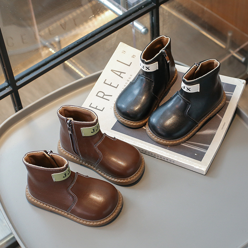 「2025」靴★子供靴★キッズ靴★シューズ★キッズ★ショートブーツ★2色21#〜30#