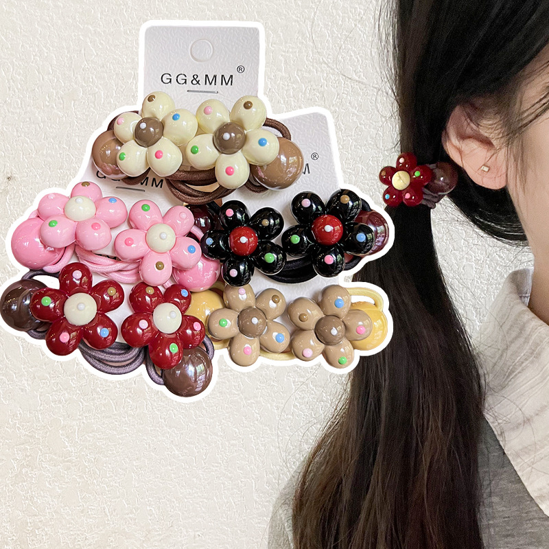 髪飾り★まとめ髪用★ヘアアクセサリー★子供用★ヘアゴム★可愛い