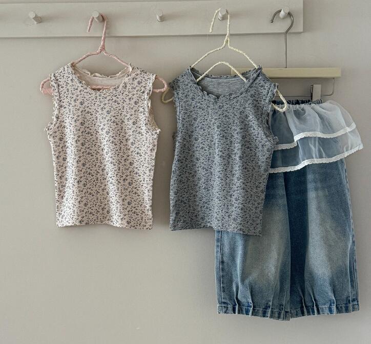 2025春新作LBB★子供服　トップス★90cm〜140cm 2色