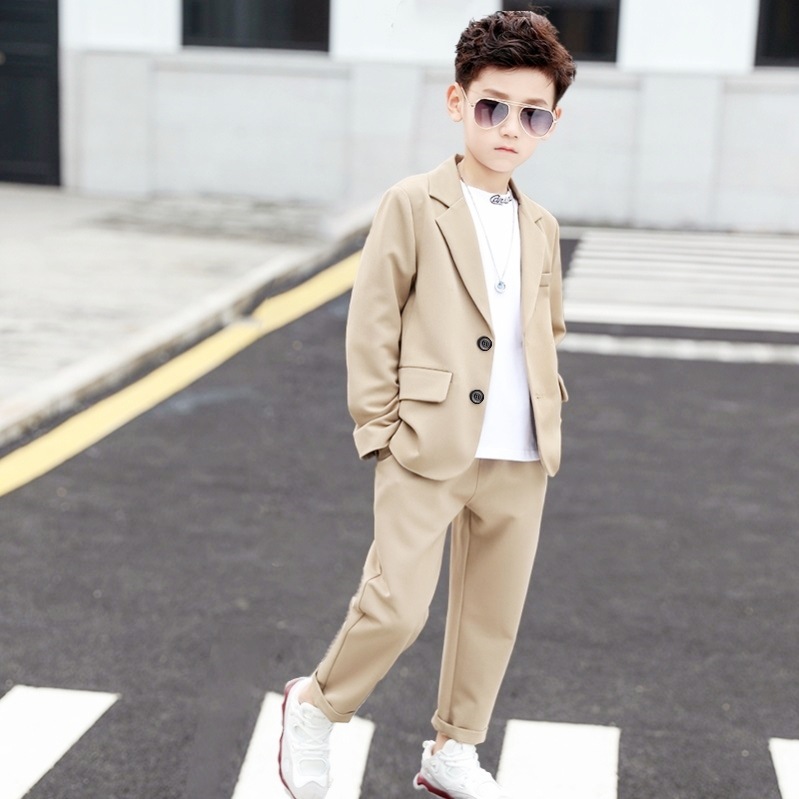 2025★春秋新作★韓国風ベビー服★コート+ズボン★110cm〜170cm 3色