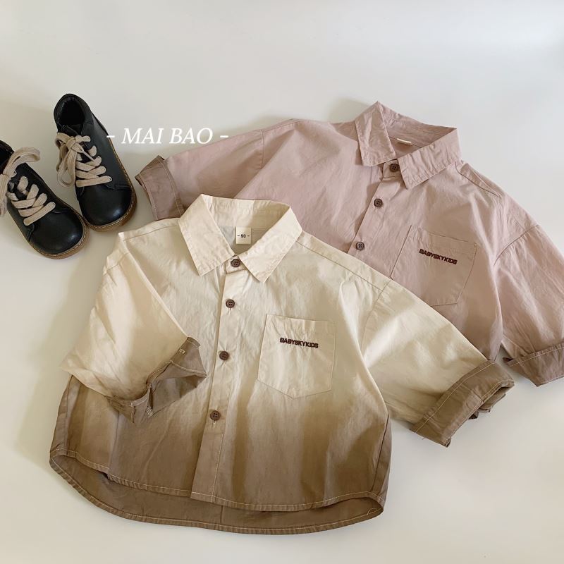 「2025」子供服★トップス★ワイシャツ★長袖★韓国風子供服★2色90cm〜140cm