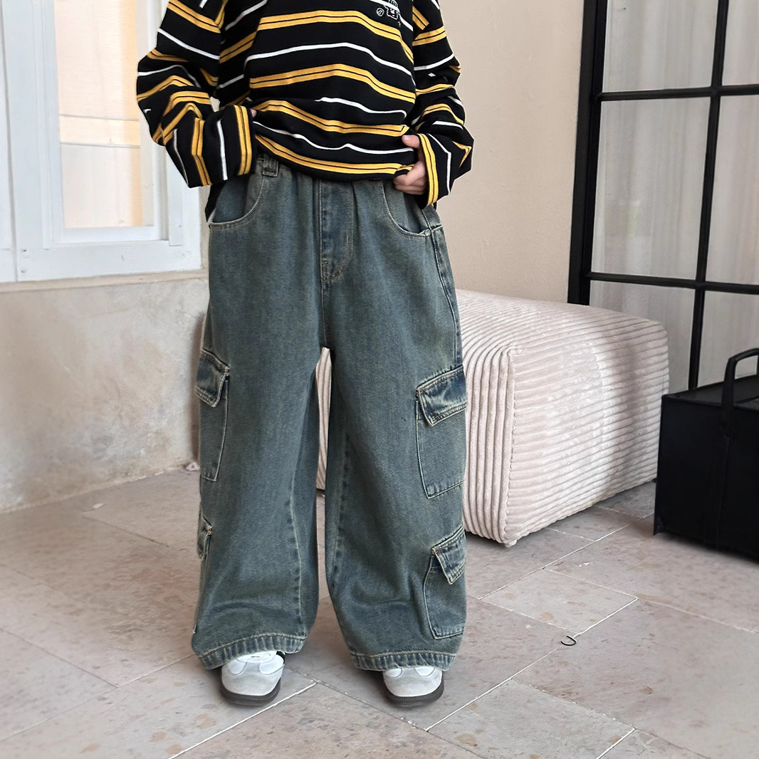 2025新作MXW★子供服　デニムズボン★90cm〜150cm