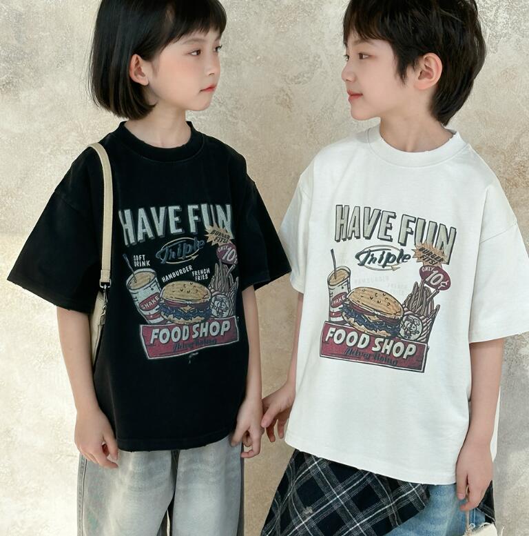 2025新作MXW★子供服　トップス★90cm〜150cm 2色