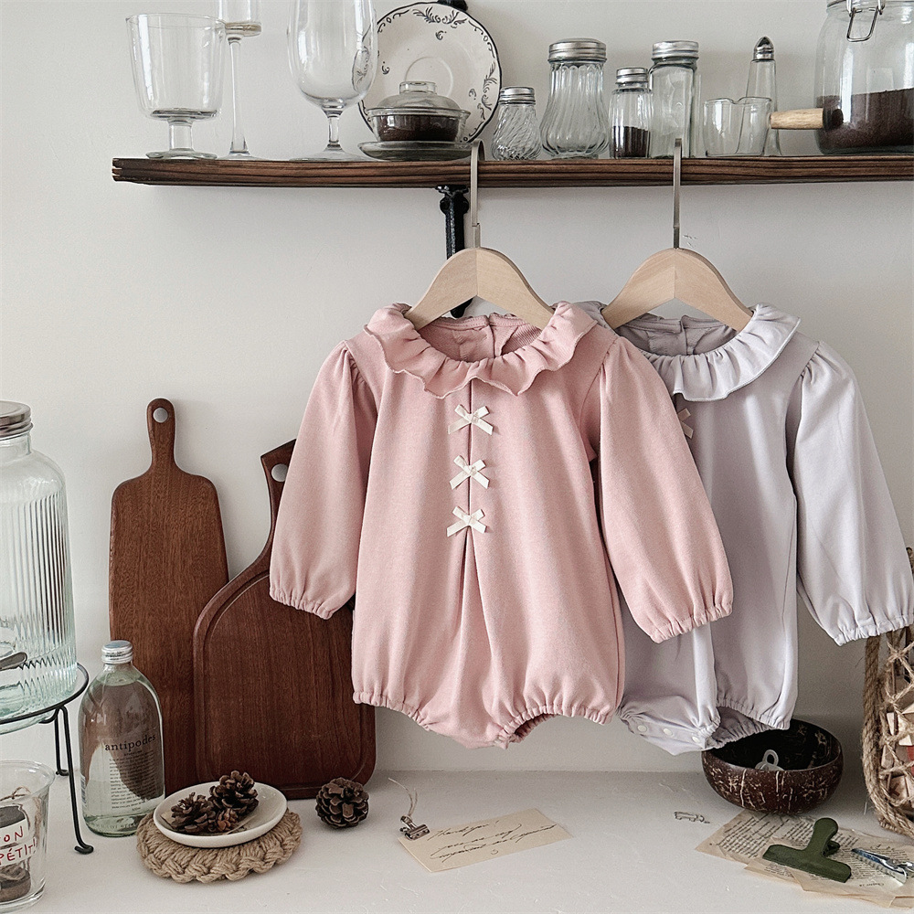 2025新入荷★ベビー服　ロンパース★73cm〜100cm 2色