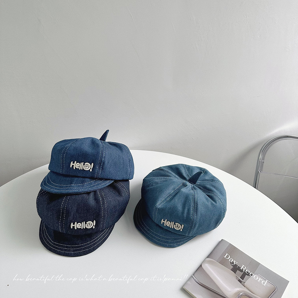 2025★キッズ帽子★ハット★キャップ★ベレー帽★ 3色