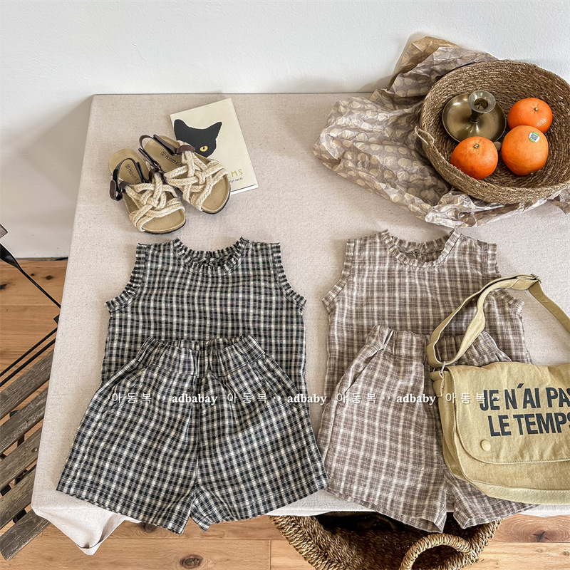 「2025」子供服★トップス+ズボン★セットアップ★韓国風子供服★2色80cm〜130cm