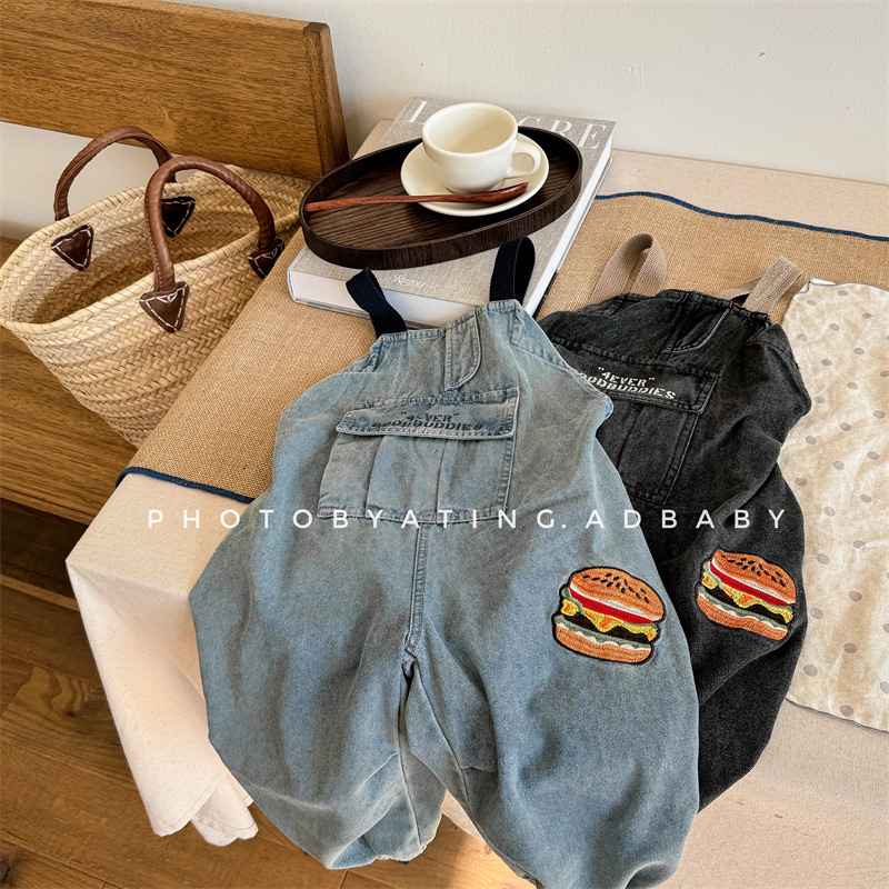 「2025」子供服★デニム★サロペット★韓国風子供服★2色80cm〜130cm