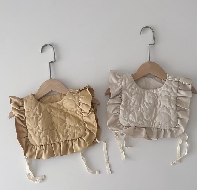 新登場★ベビー涎掛け★食事用★2色