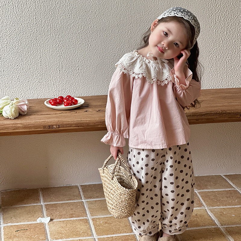 「2025」子供服★トップス★長袖シャツ★韓国風子供服★80cm〜130cm