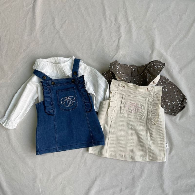 2025新品★子供服　ワンピース★73CM〜100cm 2色