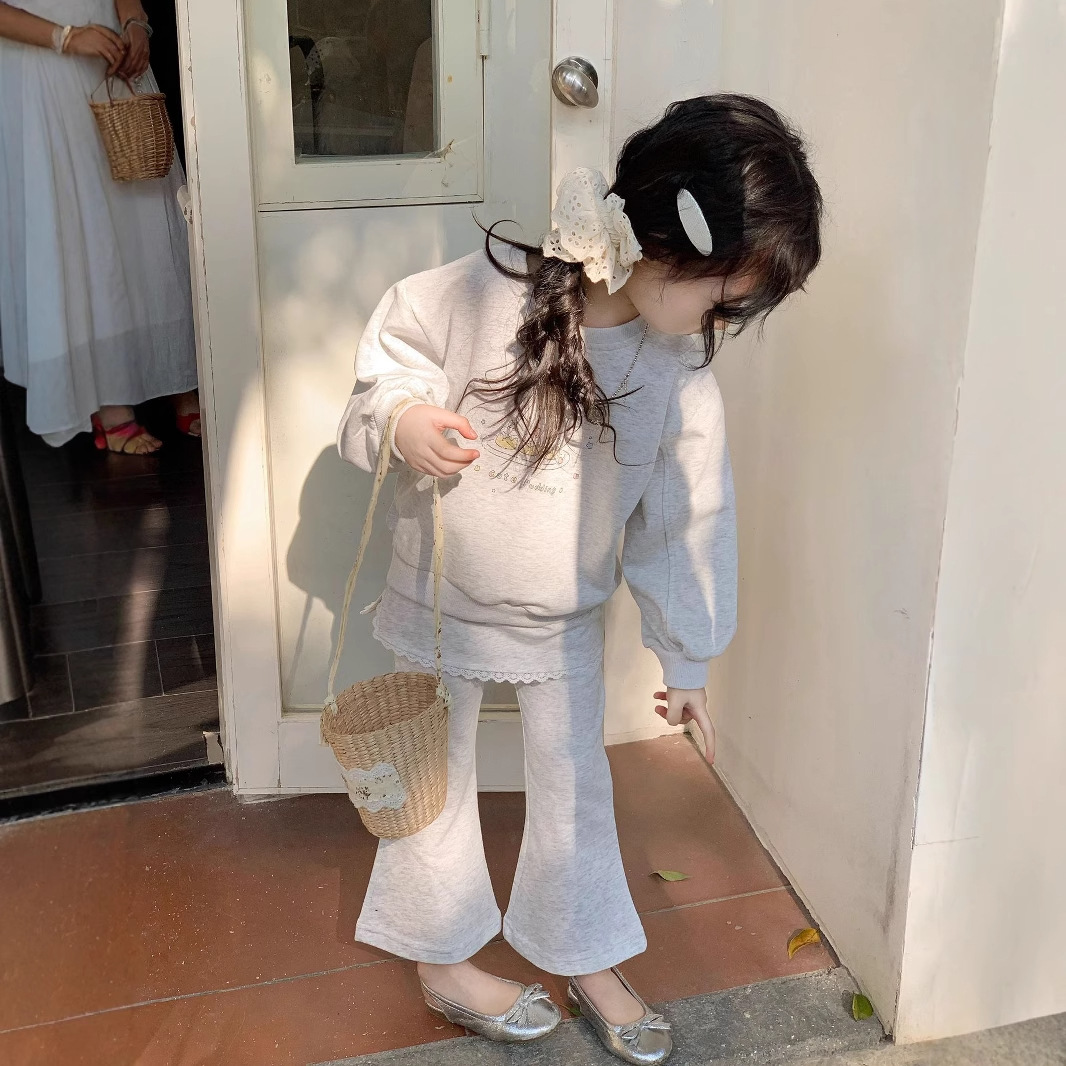 2025★春秋新作★韓国風ベビー服★トップス+ズボン★90cm〜140cm