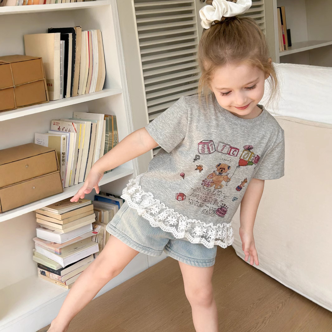 2025夏新品TT★子供服　トップス★90cm〜150cm
