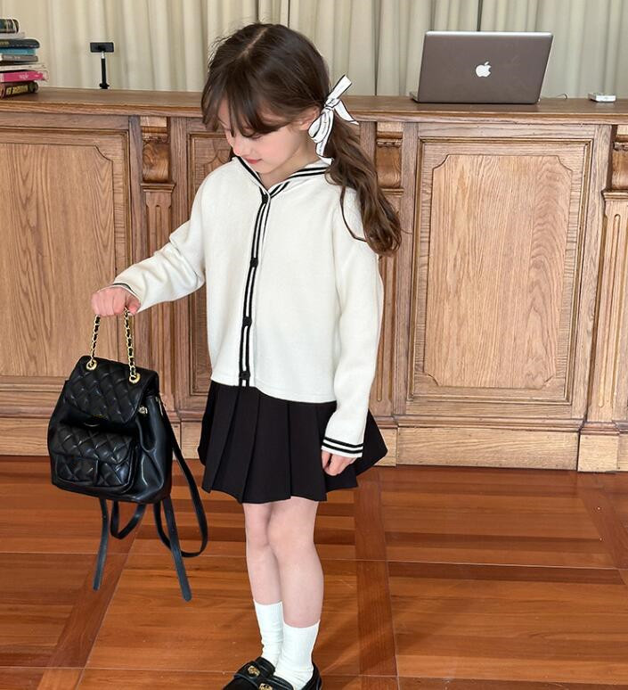 2025新品A★子供服 　カーディガン&スカート分けて★90cm〜170cm