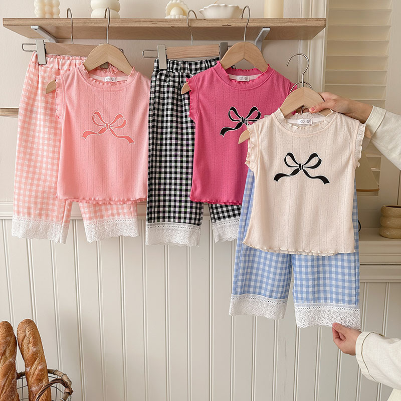 2025夏新品★子供服　セットアップ★90cm〜140cm 3色