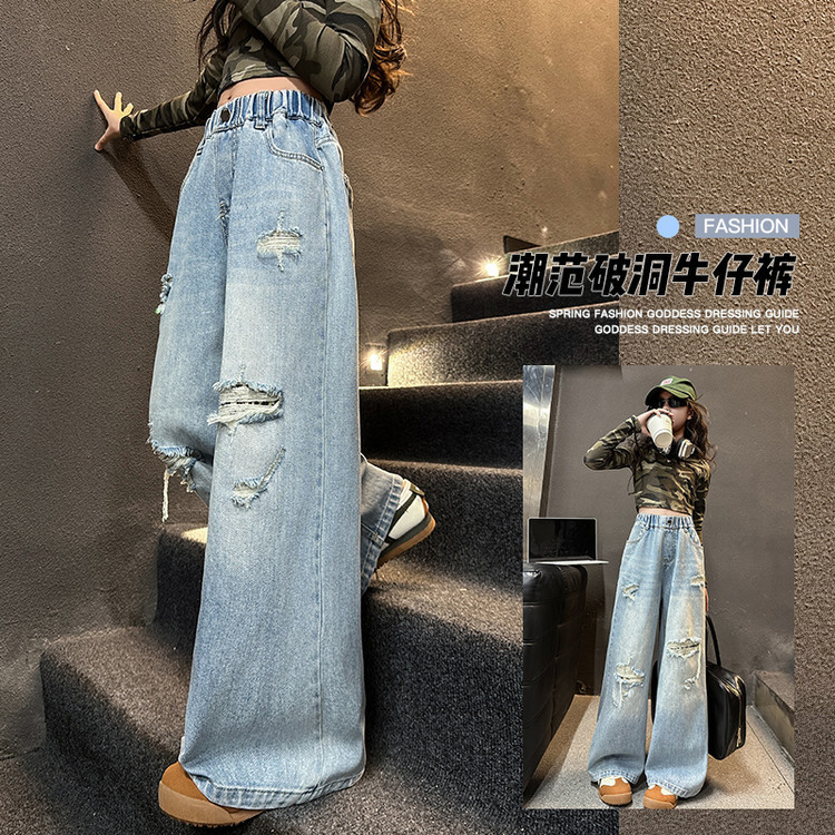 「2025」子供服★ズボン★ボトムス★ジーンズ★韓国風子供服★120cm〜170cm