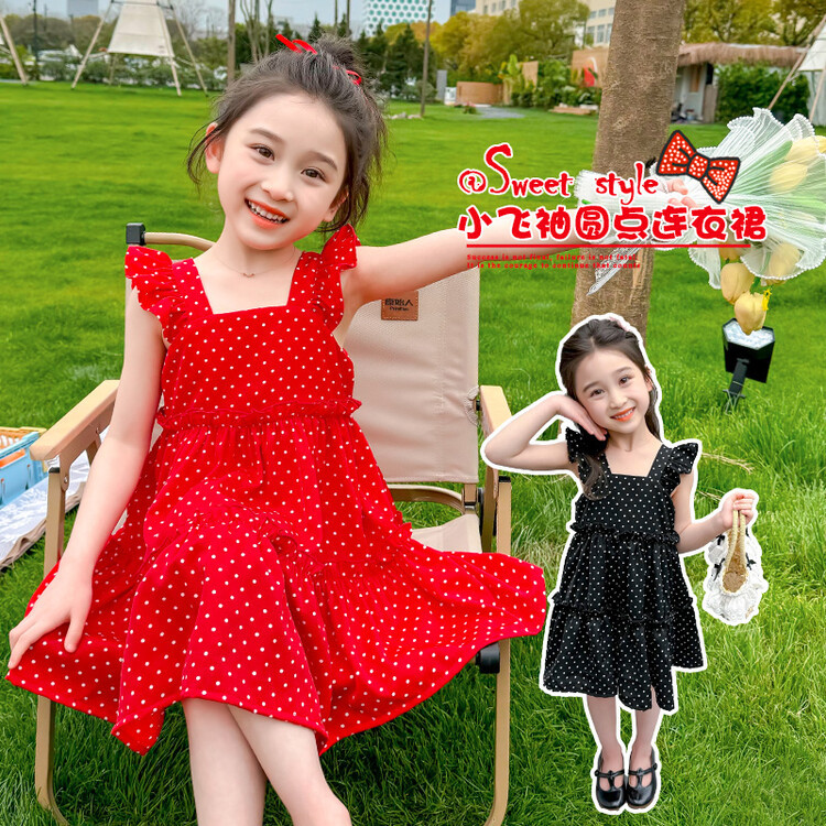 2025★夏新作★韓国風子供服★ワンピース★90cm〜140cm 2色