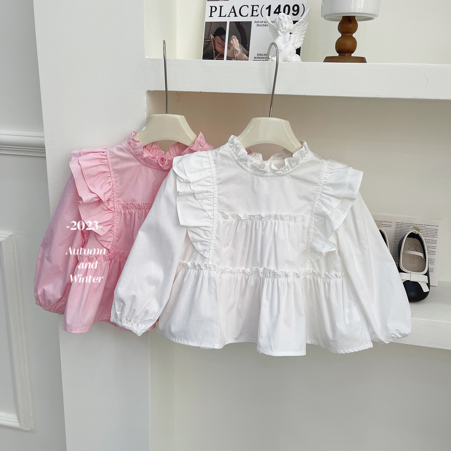 2025新作★子供服　トップス&デニムズボン分けて★90cm〜140cm 2色