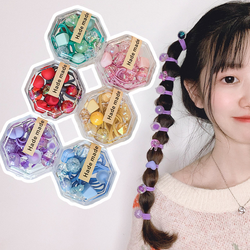 髪飾り★まとめ髪用★ヘアアクセサリー★子供用★ヘアゴム★可愛い