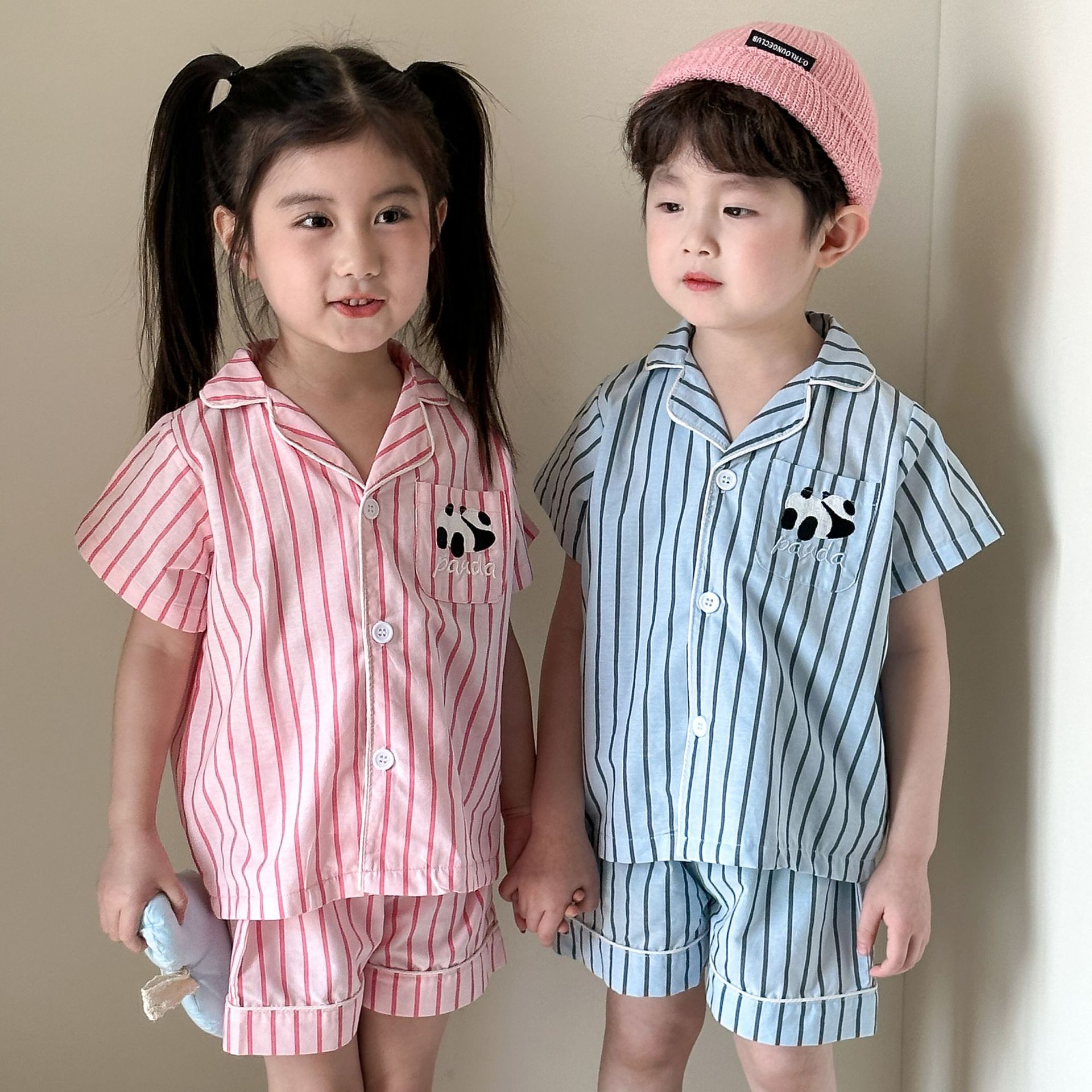 2025夏新品★子供服　ルームウェア　セットアップ★80cm〜150cm 2色
