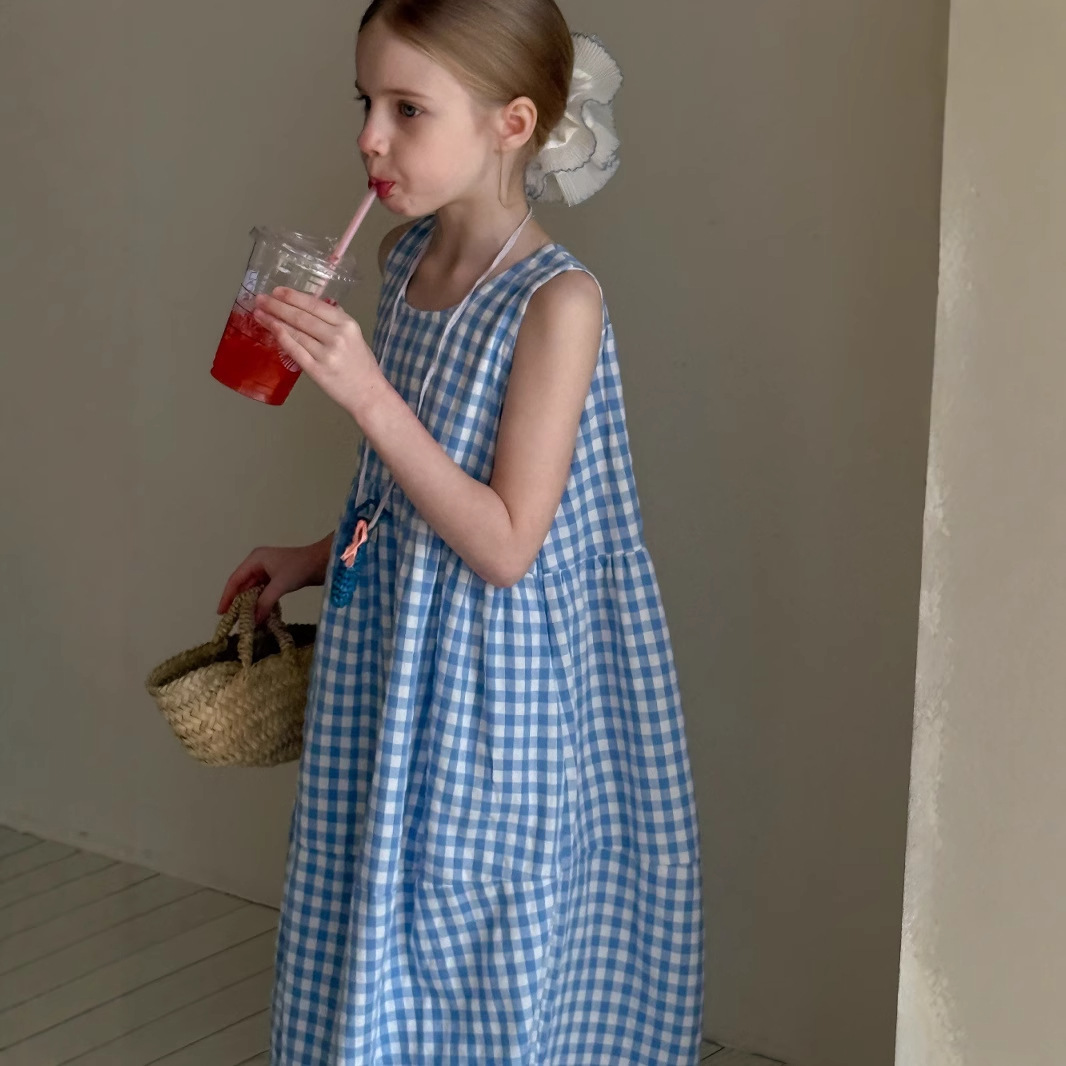 「2025」子供服★ワンピース★袖なし★韓国風子供服★90cm〜150cm