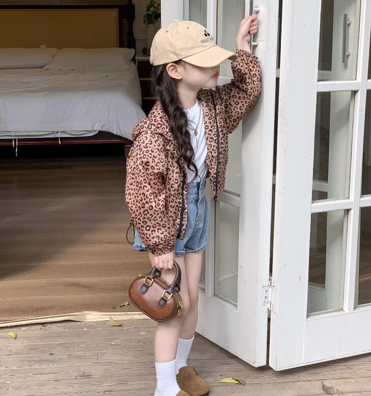 2025新作★子供服　トップス&ズボン&豹柄コート分けて★90cm〜140cm