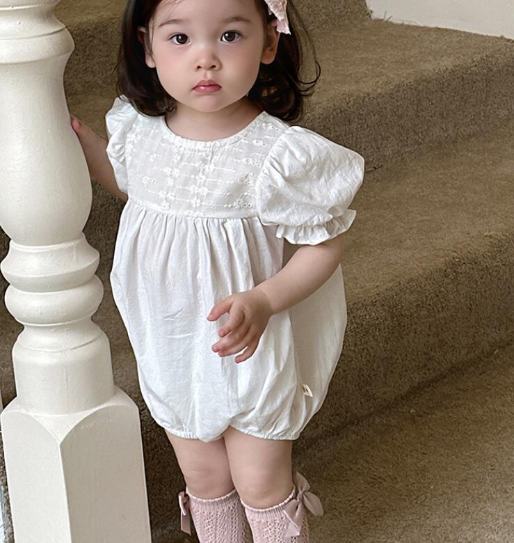 2025夏新入荷★ベビー服　ロンパース★66cm〜90cm 2色