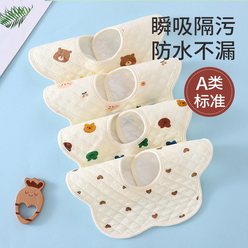 2025★ベビー用★食事用エプロン★食事用ビブ★涎掛け★ 8色