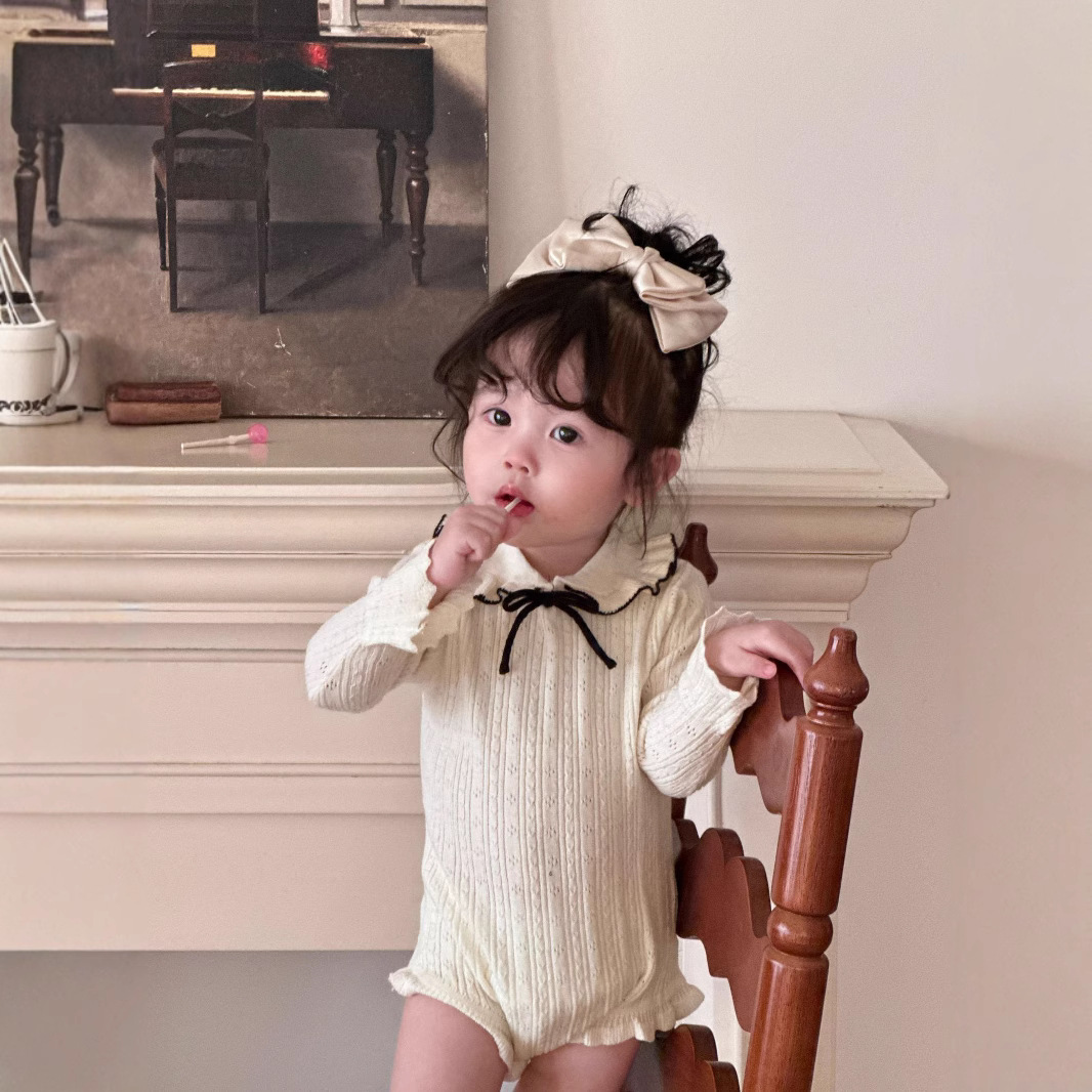 2025新入荷Cu★ベビー服　ロンパース★66cm〜100cm 2色