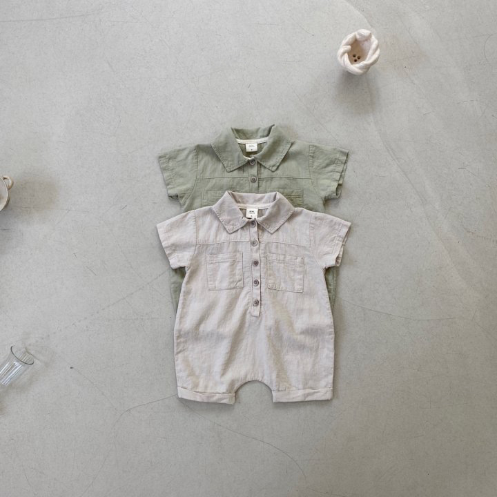 2025新入荷★ベビー服　ロンパース★66cm〜100cm 2色