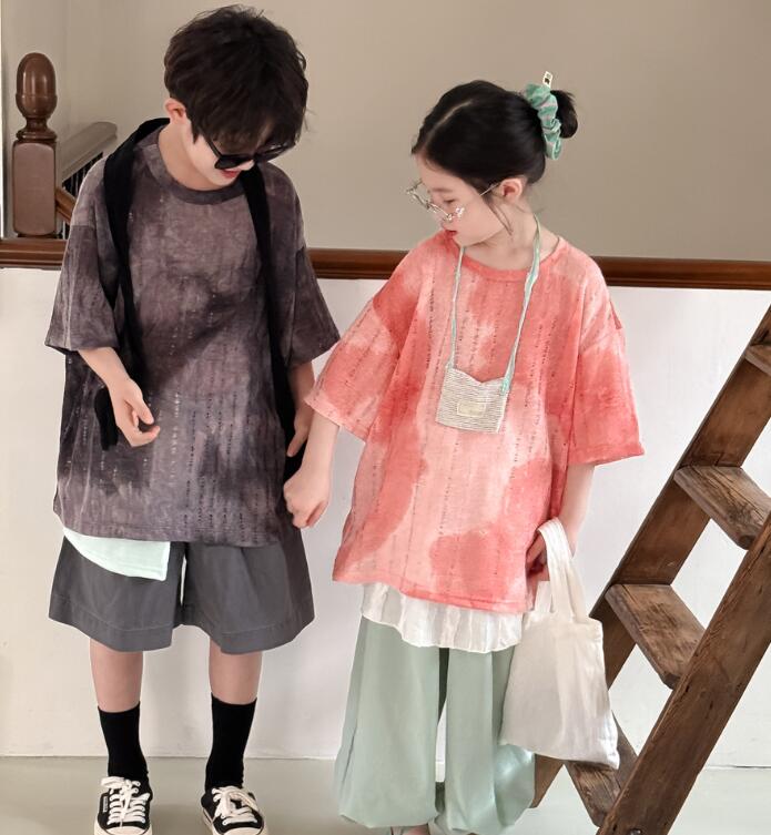 2025夏新品MXM★子供服　トップス★90cm〜150cm 2色