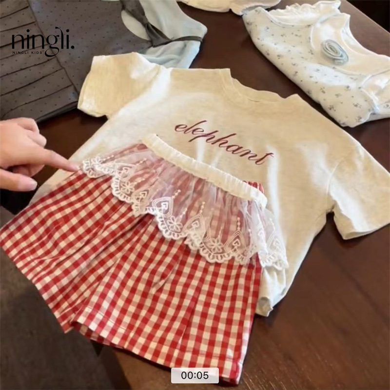 2025夏新作★子供服　トップス&ズボン分けて★90cm〜140cm