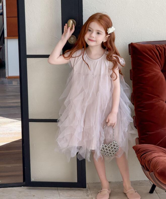 2025夏新品LMM★子供服　ワンピース★90cm〜150cm