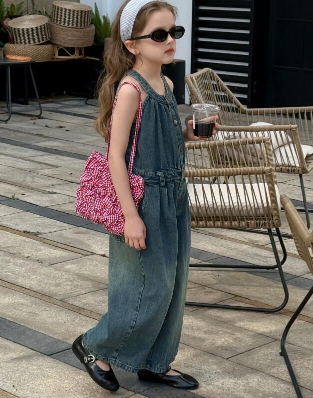 2025夏新品MK★子供服　連体服　サロペット★90cm〜150cm