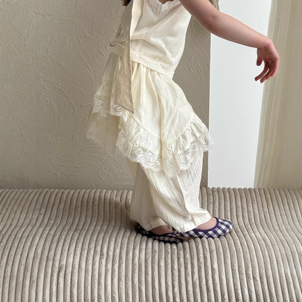 2025夏新作ZXR★子供服　ズボン★90cm〜150cm 2色