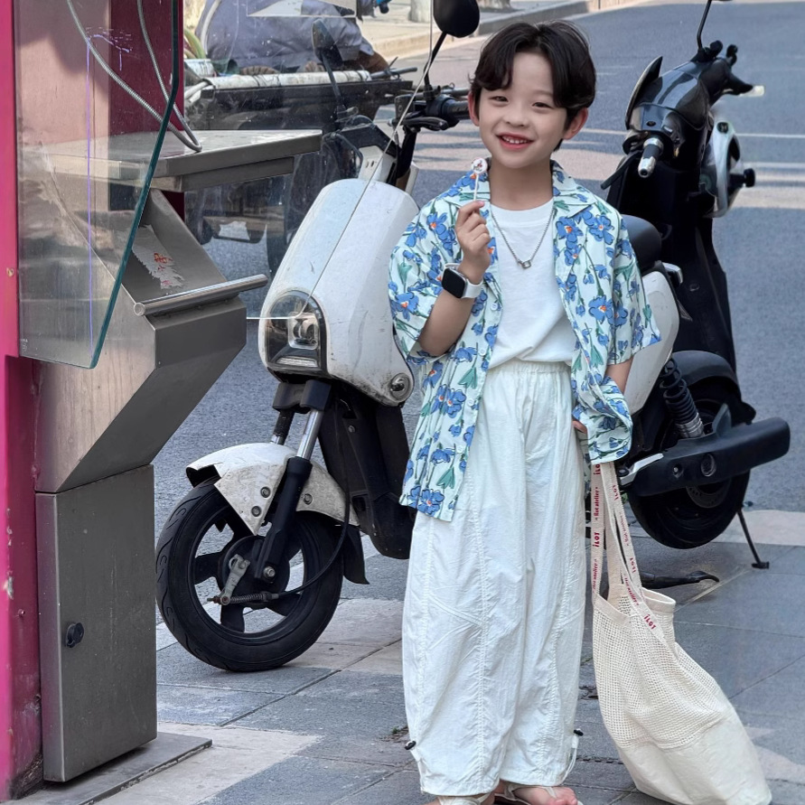 2025★夏新作★韓国風子供服★シャツ★100cm〜150cm