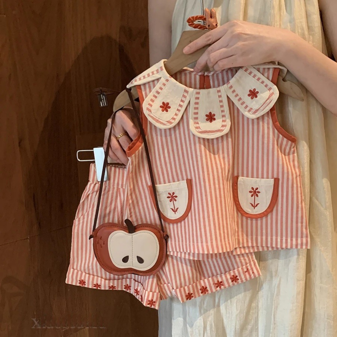 2025夏新品★子供服　セットアップ バッグ無し★80cm〜130cm