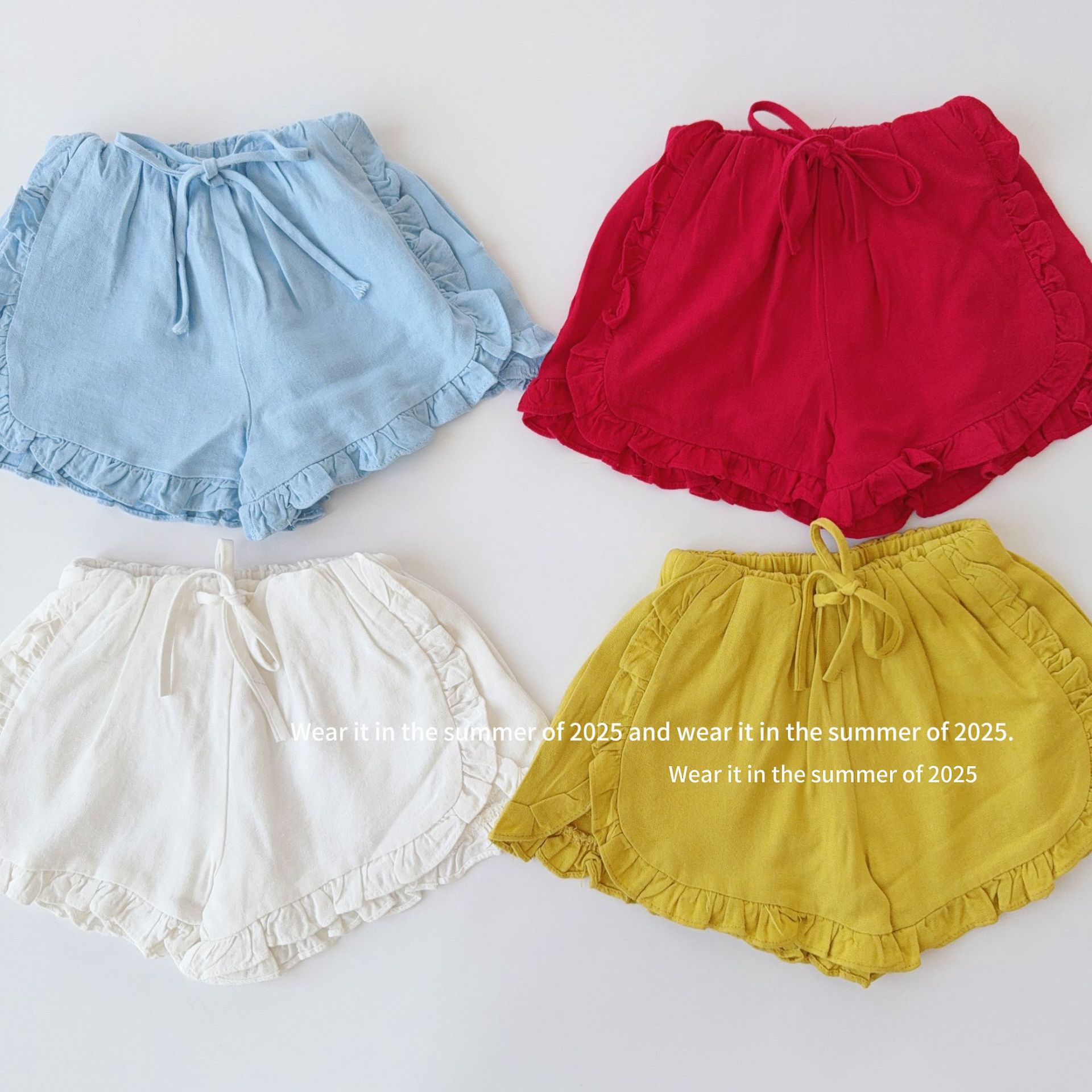 2025新入荷TQ★子供服　ズボン★90cm〜150cm 4色