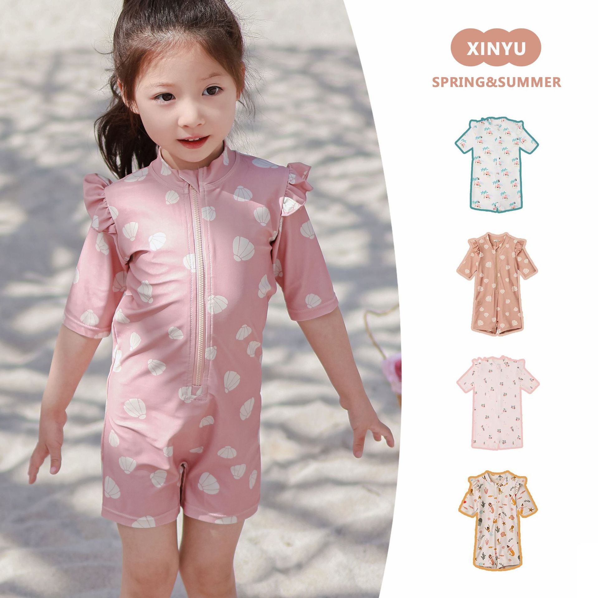 2025新品★子供服　水着★80〜130 4柄