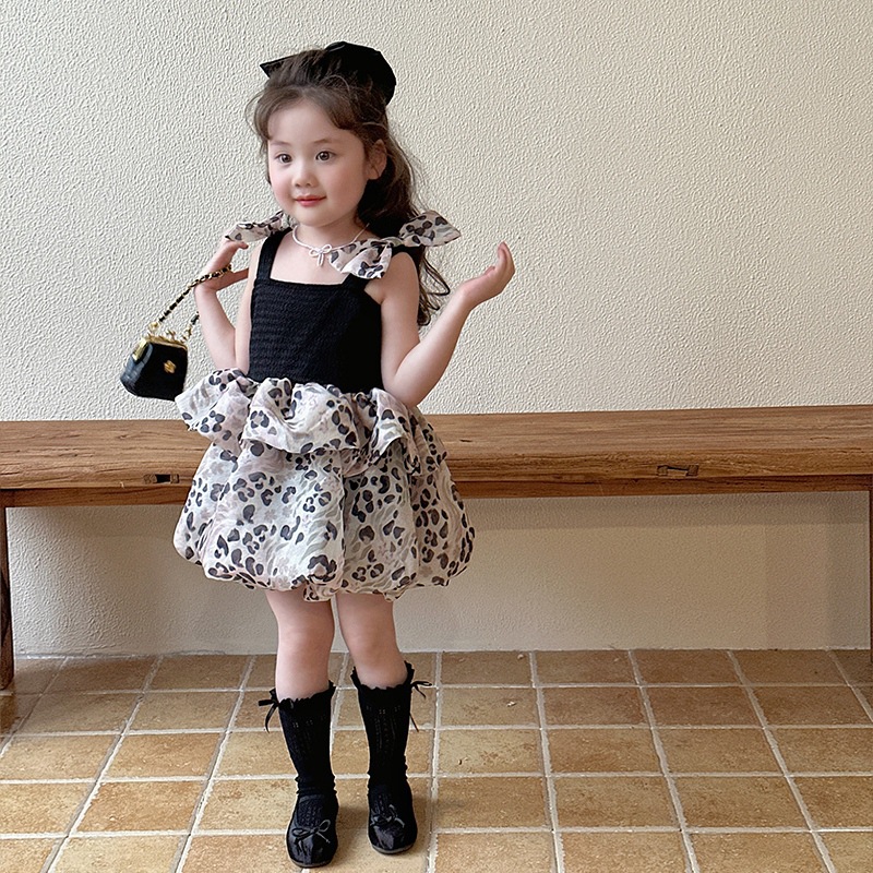 「2025」子供服★ワンピース★ドレス★袖なし★韓国風子供服★80cm〜130cm