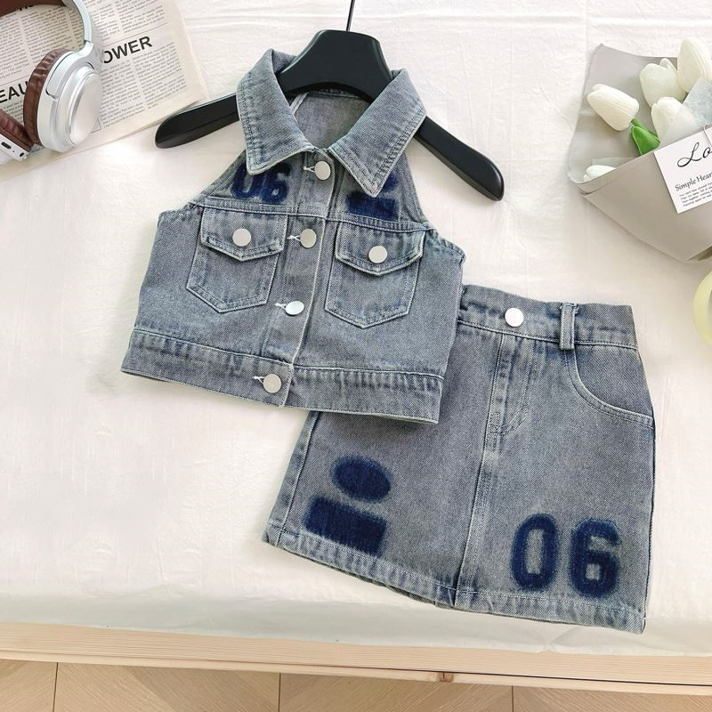 「2025」子供服★トップス+スカート★セットアップ★韓国風子供服★90cm〜150cm